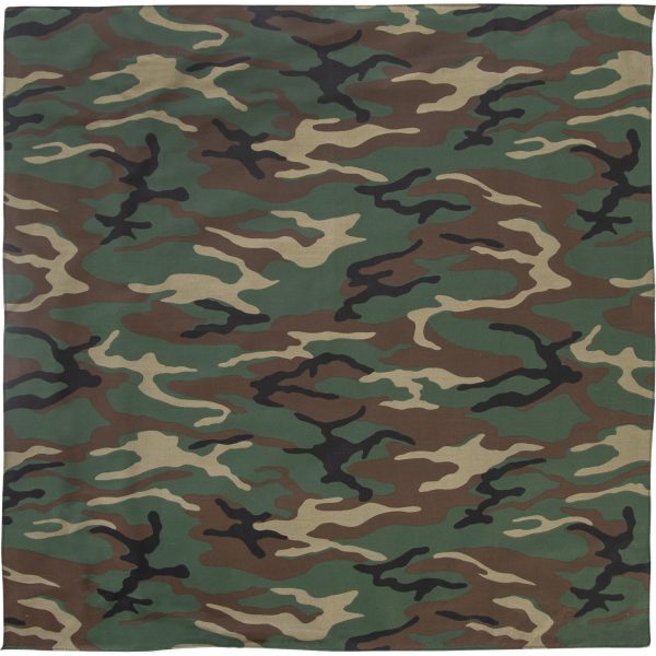 Woodland Camo Bandana