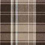 Brown Tan and Grey Plaid